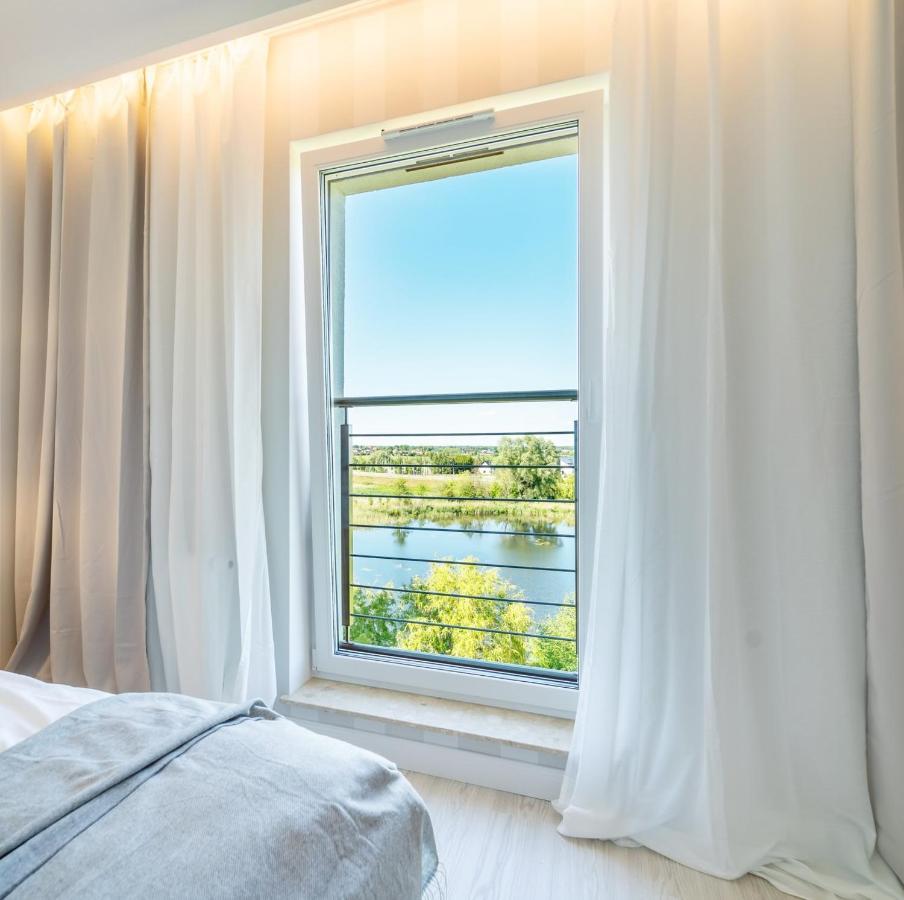 Belle View - 3Pok, Nawet 5 Lozek, Piekny Widok Na Rzeke, Tv55" Z Netflix I Max, Parking, Winda Apartman Iława Kültér fotó